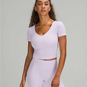 Lululemon Align T-Shirt Lavender Dew